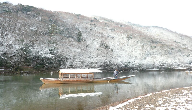 嵐山屋形船 (冬)